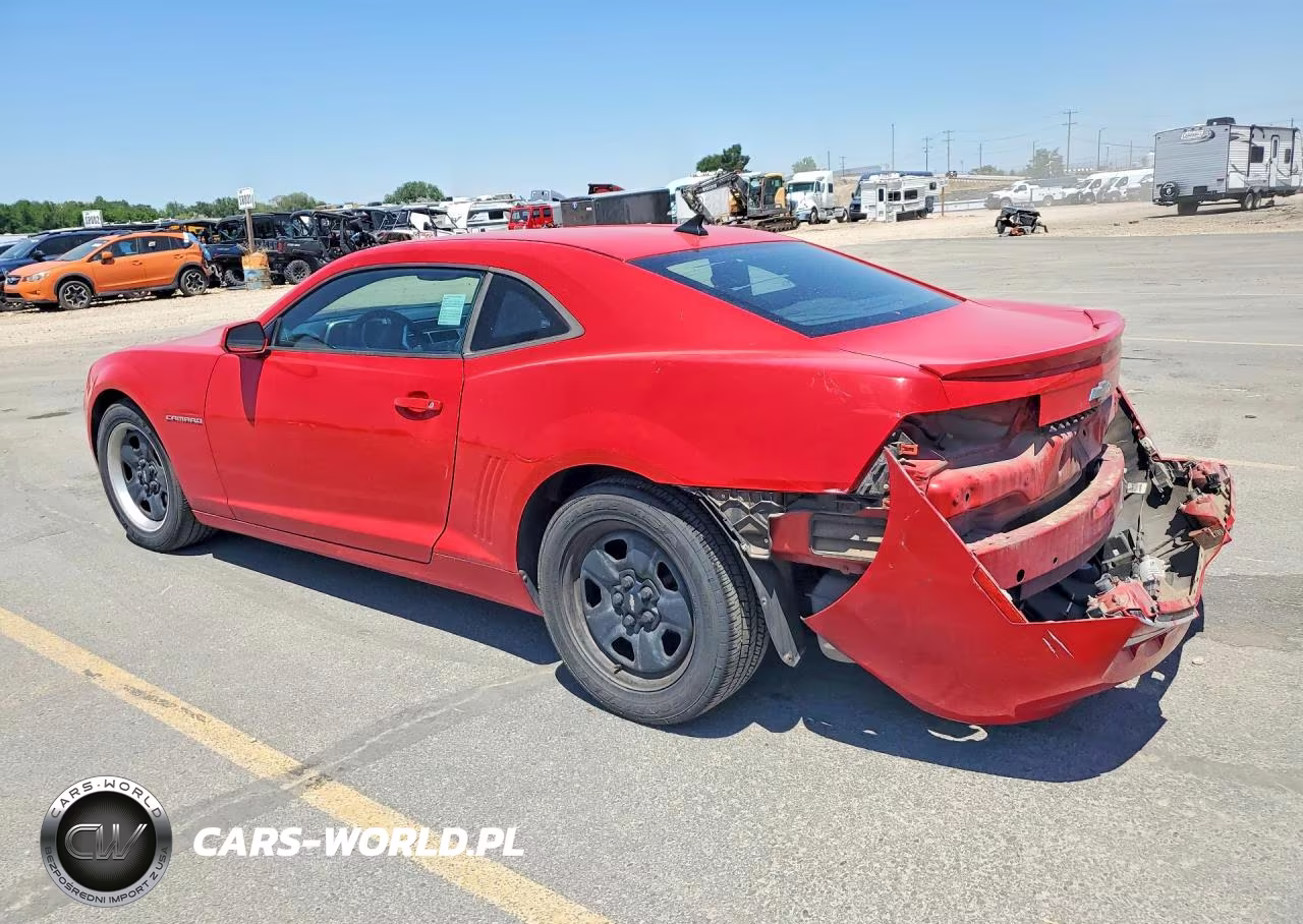 2013 Chevrolet Camaro Ls VIN:2G1FA1E37D9215928 - 2