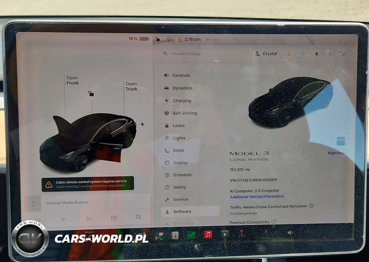 2017 Tesla Model 3 VIN:5YJ3E1EA6HF000569 - 9