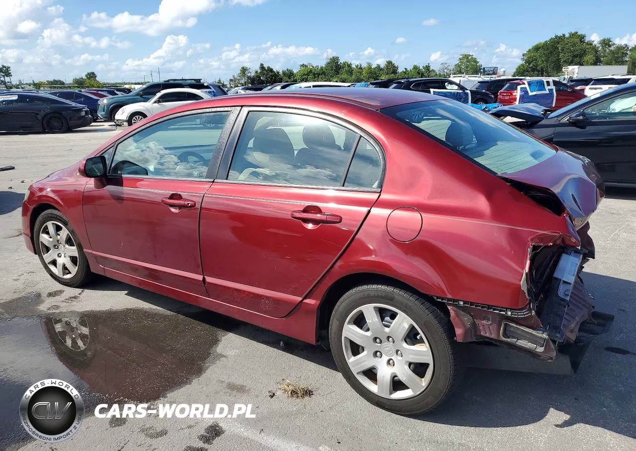 2010 Honda Civic Lx VIN:2HGFA1F58AH543692 - 2
