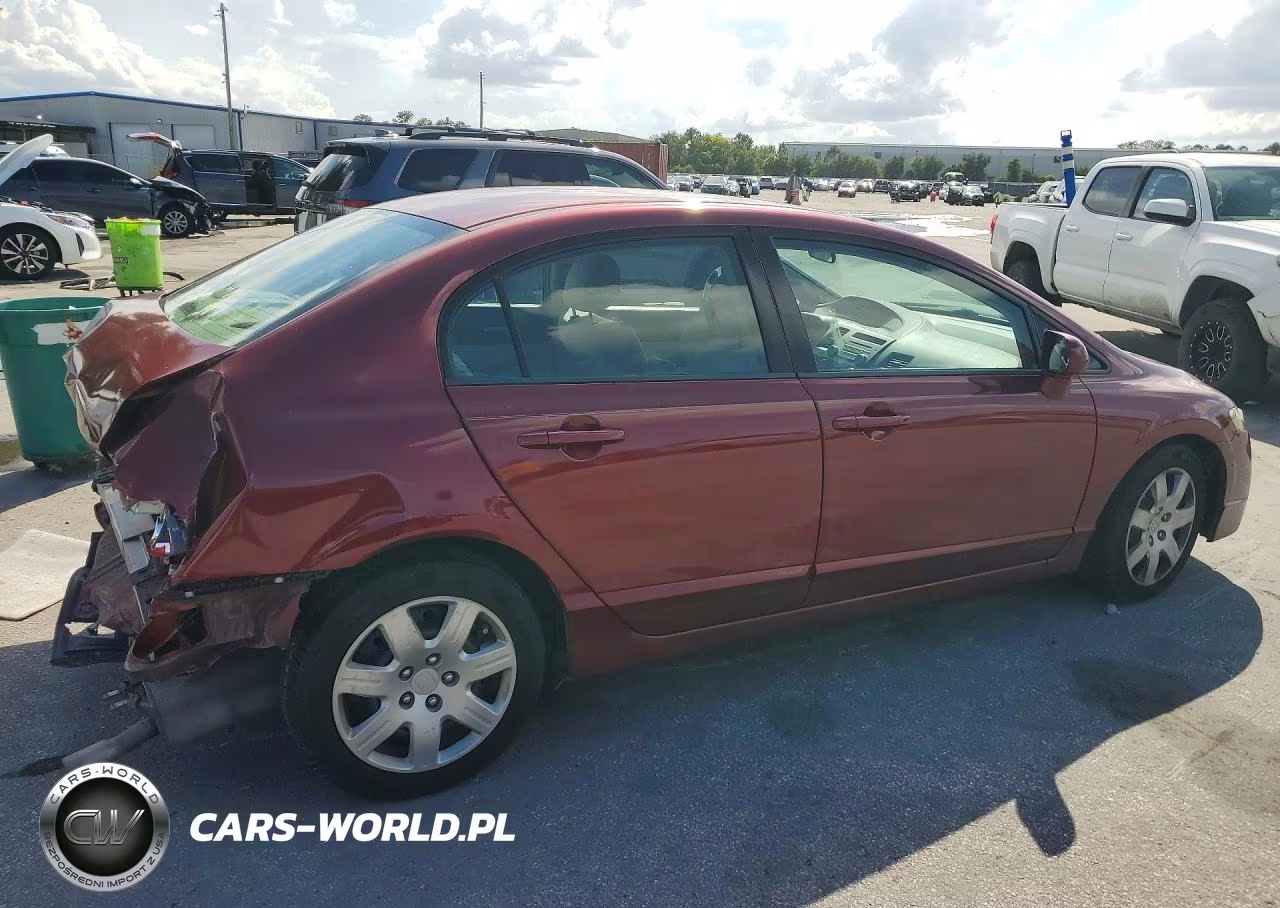 2010 Honda Civic Lx VIN:2HGFA1F58AH543692 - 3