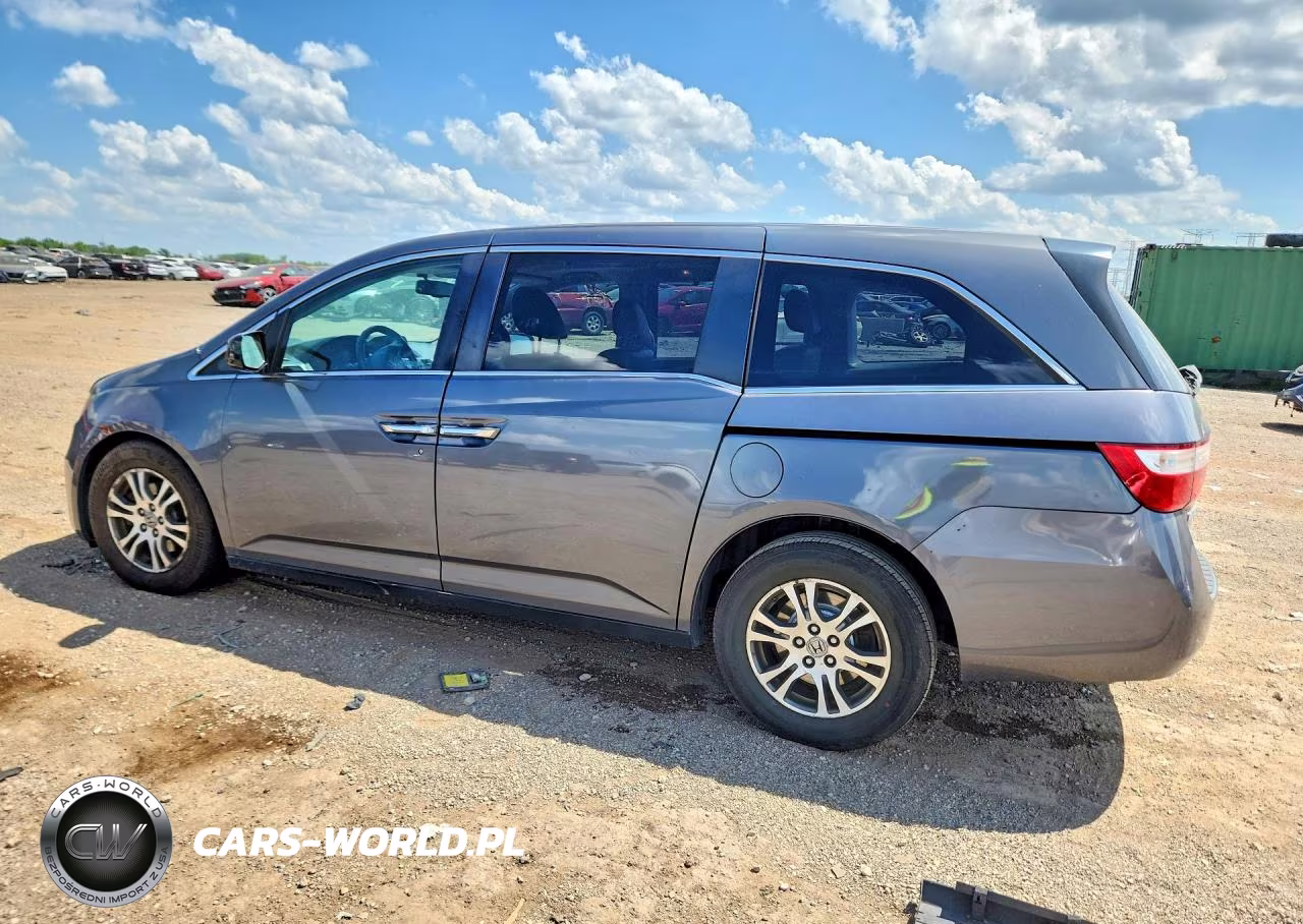 2013 Honda Odyssey Exl VIN:5FNRL5H67DB034612 - 2