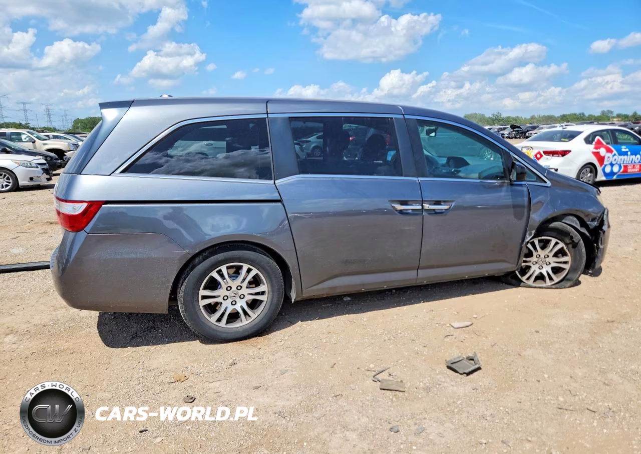 2013 Honda Odyssey Exl VIN:5FNRL5H67DB034612 - 3