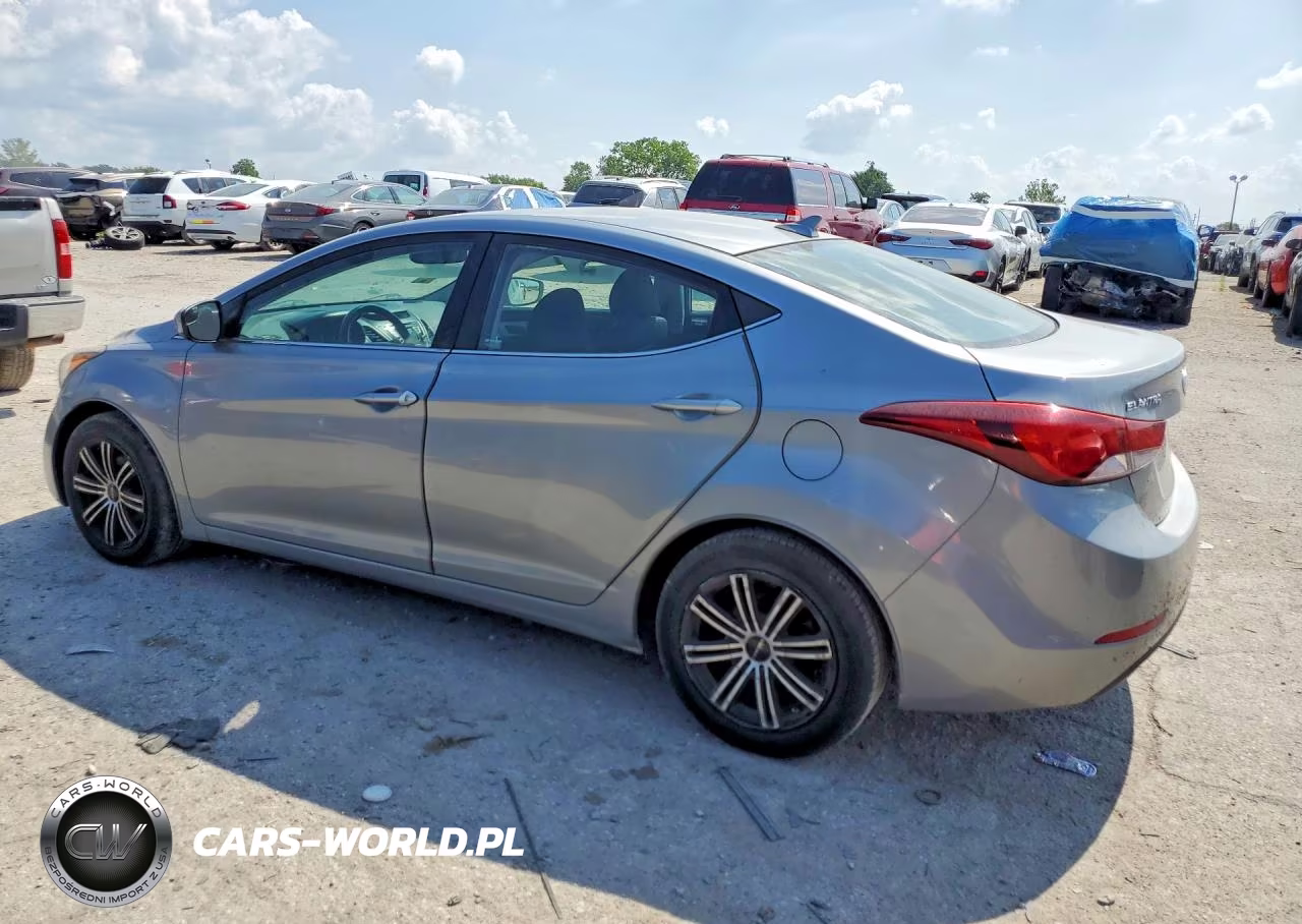 2015 Hyundai Elantra Se VIN:KMHDH4AE8FU455655 - 2