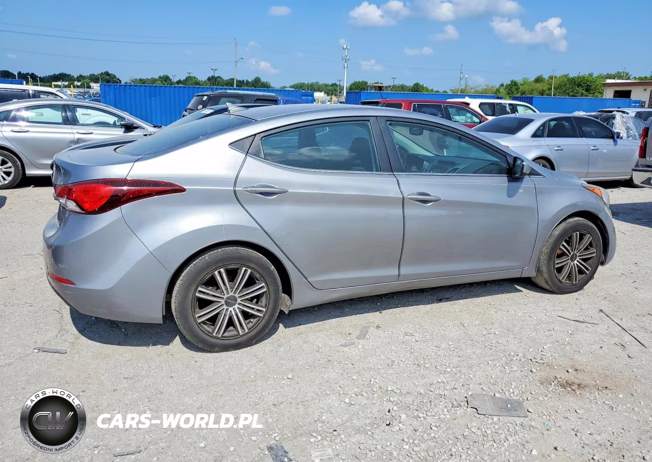 2015 Hyundai Elantra Se VIN:KMHDH4AE8FU455655 - 3