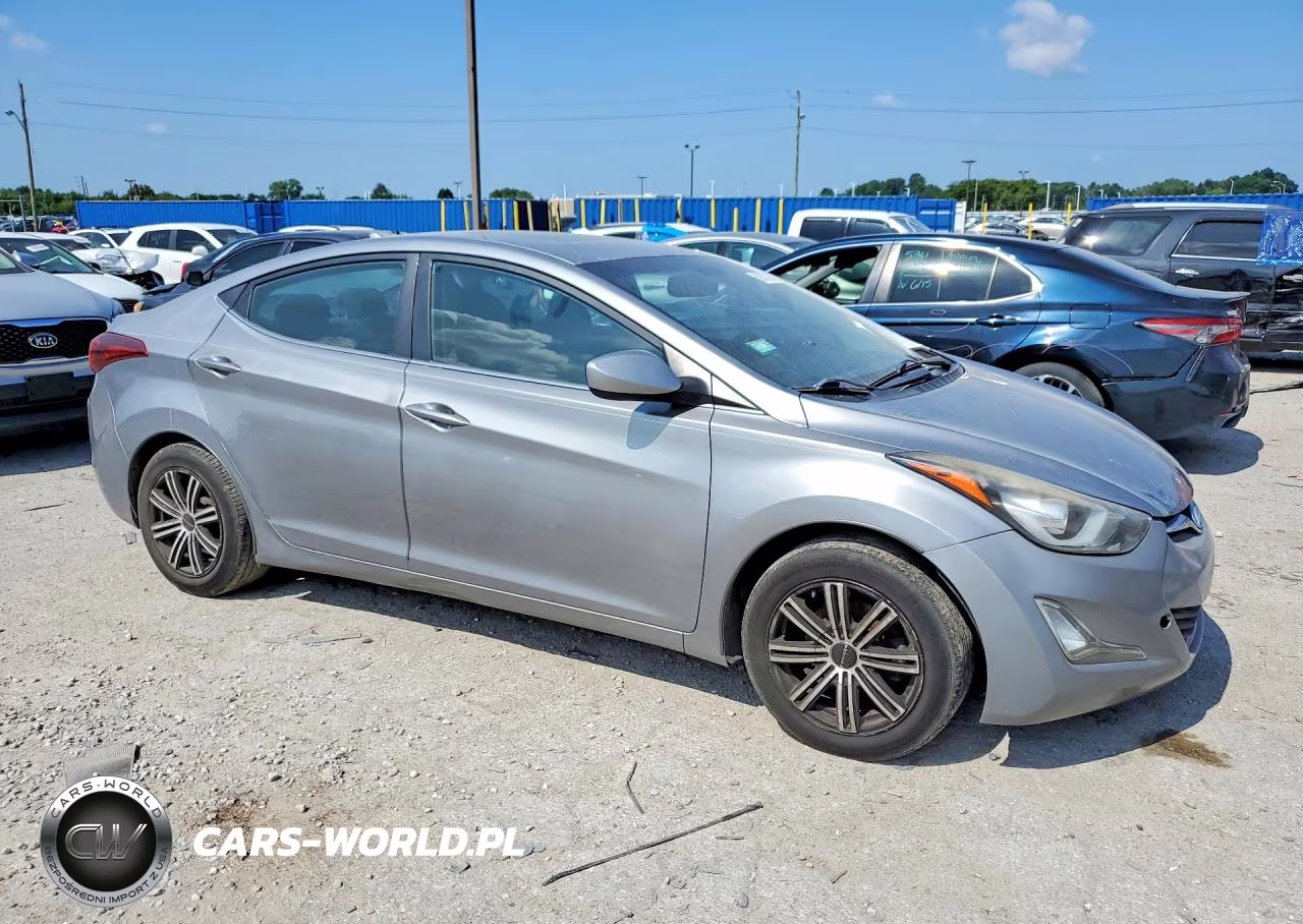 2015 Hyundai Elantra Se VIN:KMHDH4AE8FU455655 - 4