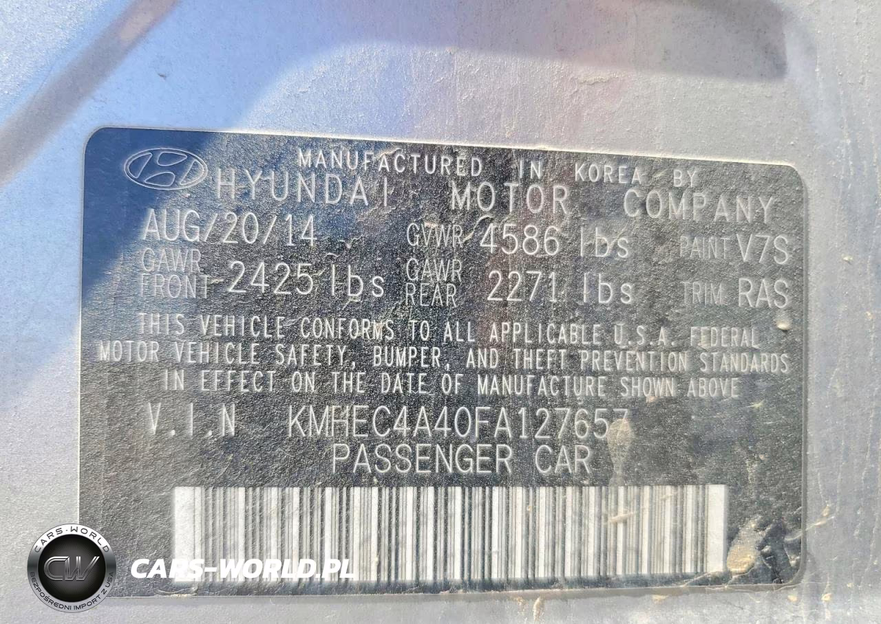 2015 Hyundai Sonata Hybrid Limited VIN:KMHEC4A40FA127657 - 12