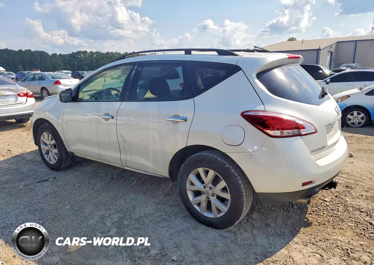 2014 Nissan Murano Sv VIN:JN8AZ1MUXEW404168 - 2