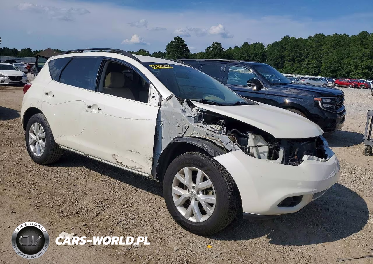 2014 Nissan Murano Sv VIN:JN8AZ1MUXEW404168 - 4