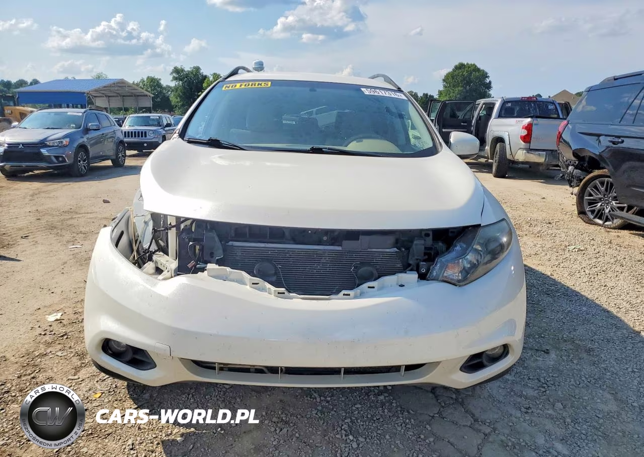 2014 Nissan Murano Sv VIN:JN8AZ1MUXEW404168 - 5
