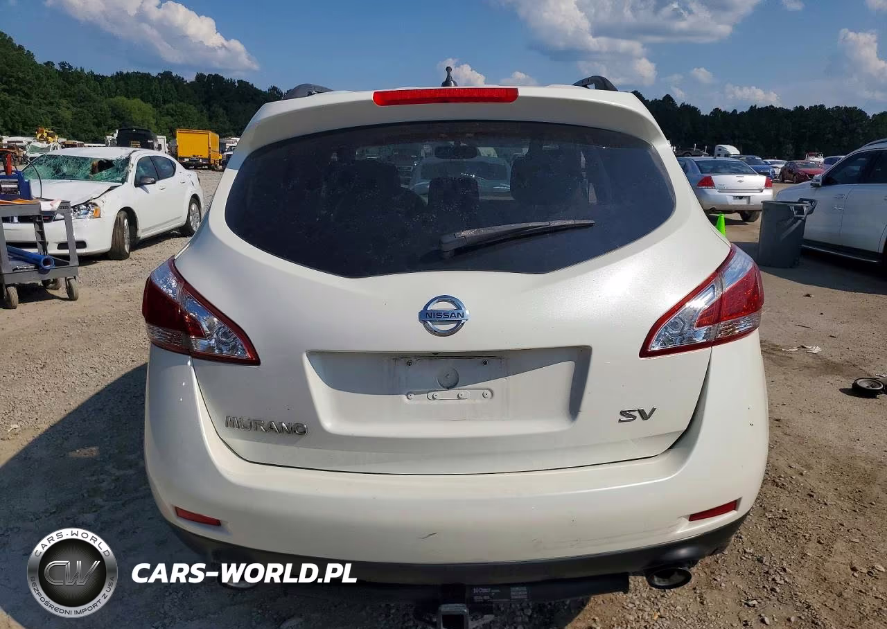 2014 Nissan Murano Sv VIN:JN8AZ1MUXEW404168 - 6