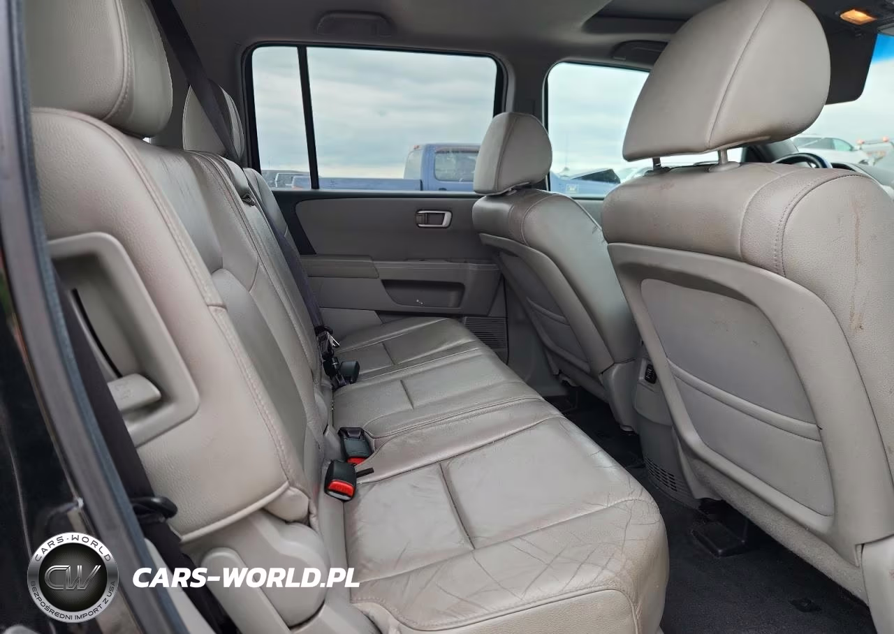 2012 Honda Pilot Exln VIN:5FNYF4H73CB051752 - 11