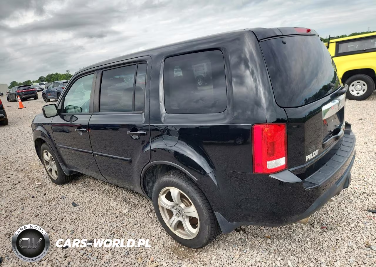 2012 Honda Pilot Exln VIN:5FNYF4H73CB051752 - 2