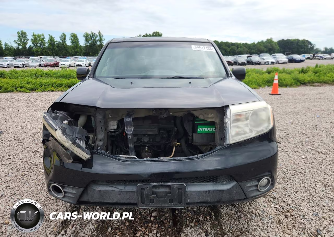 2012 Honda Pilot Exln VIN:5FNYF4H73CB051752 - 5