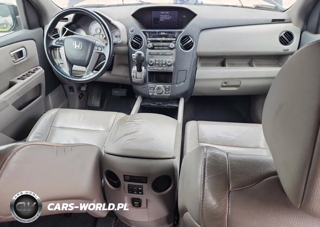 2012 Honda Pilot Exln VIN:5FNYF4H73CB051752 - 8