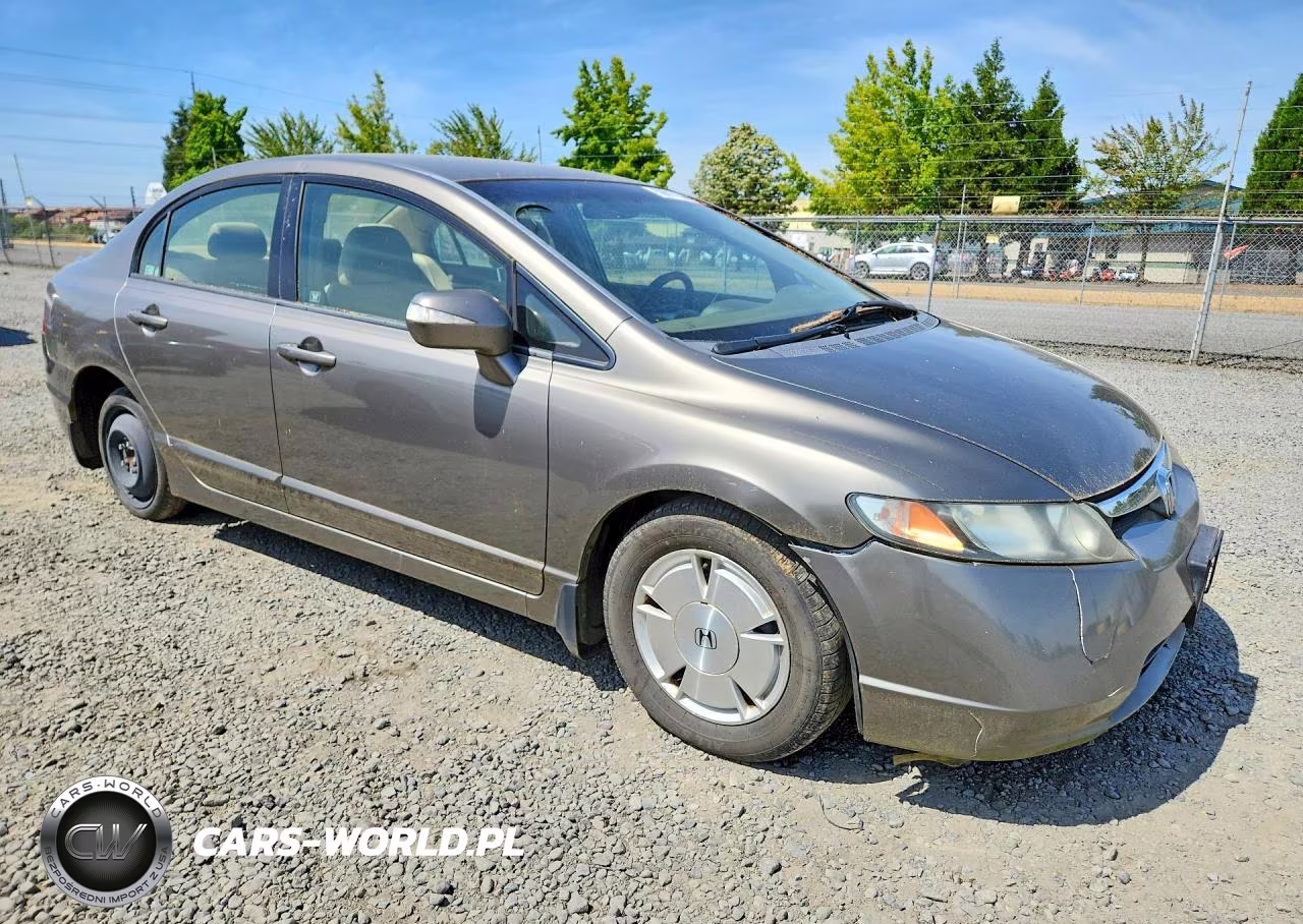 2007 Honda Civic Hybrid VIN:JHMFA36257S019755 - 4