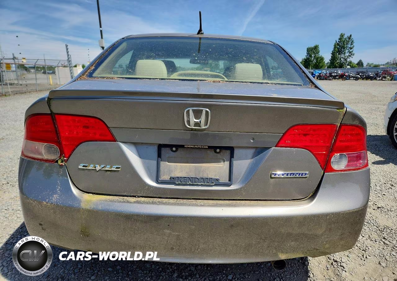 2007 Honda Civic Hybrid VIN:JHMFA36257S019755 - 6