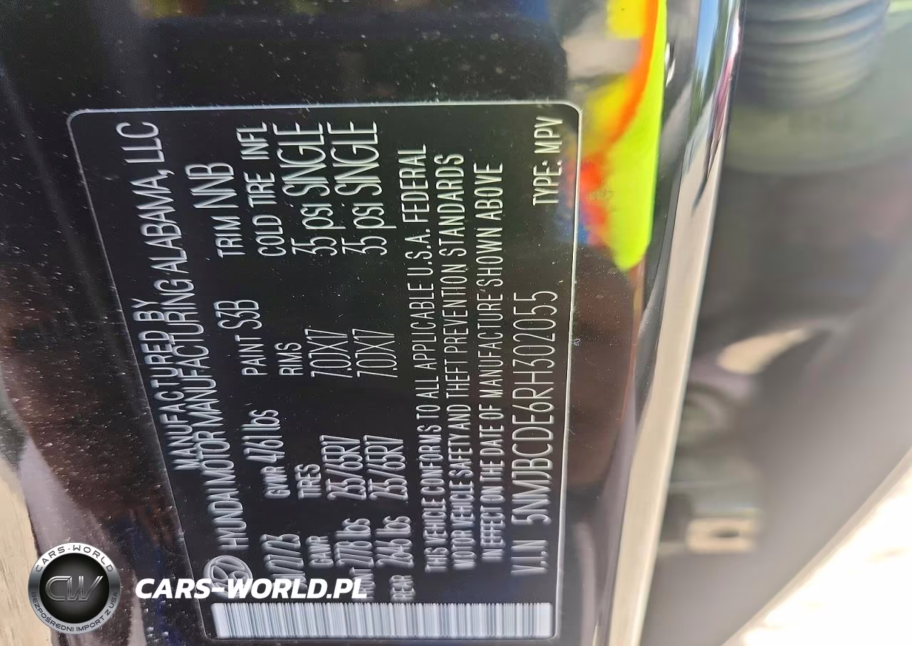 2024 Hyundai Tucson Sel VIN:5NMJBCDE6RH302055 - 14