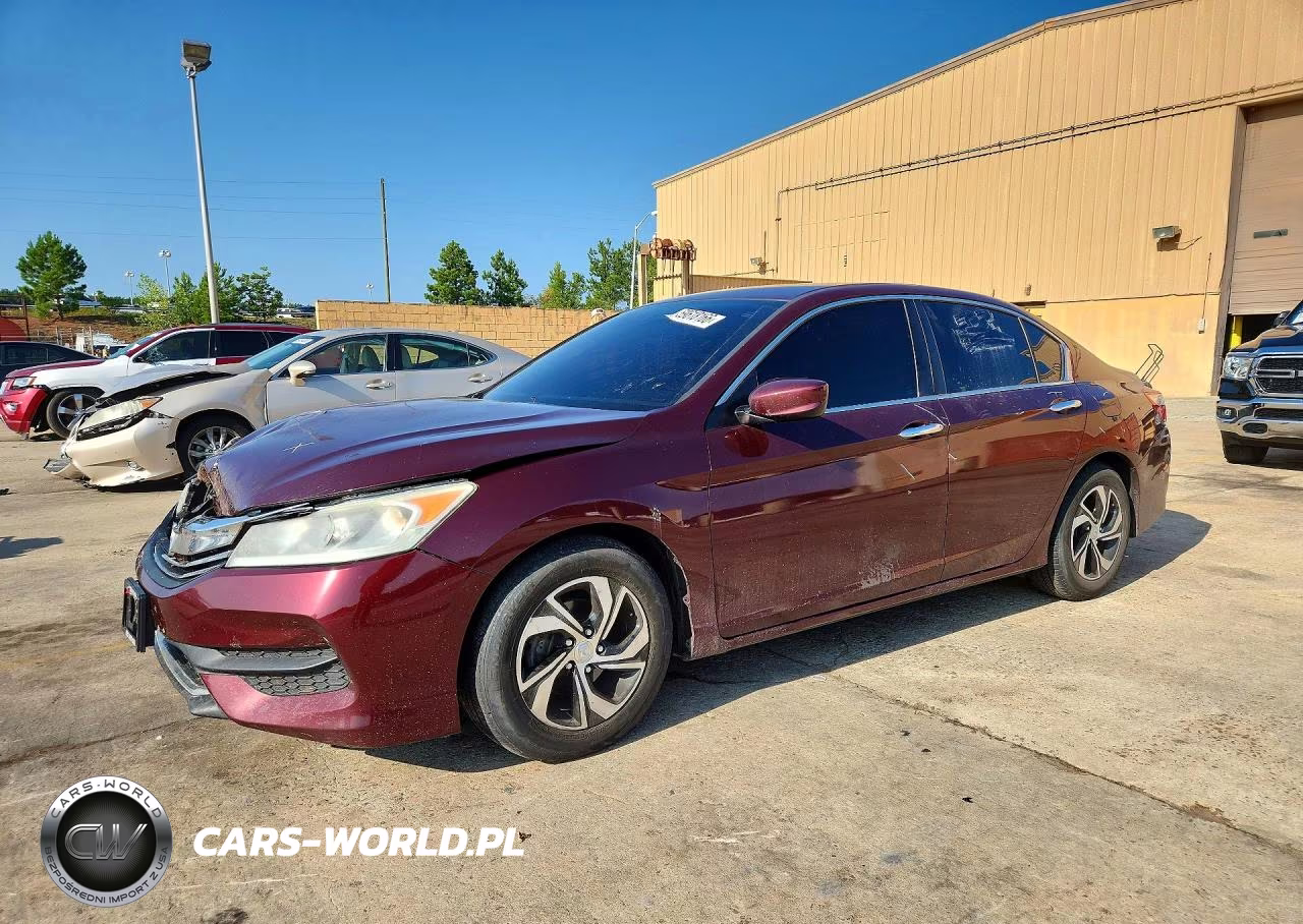 2017 Honda Accord Lx VIN:1HGCR2F39HA081331 - 1