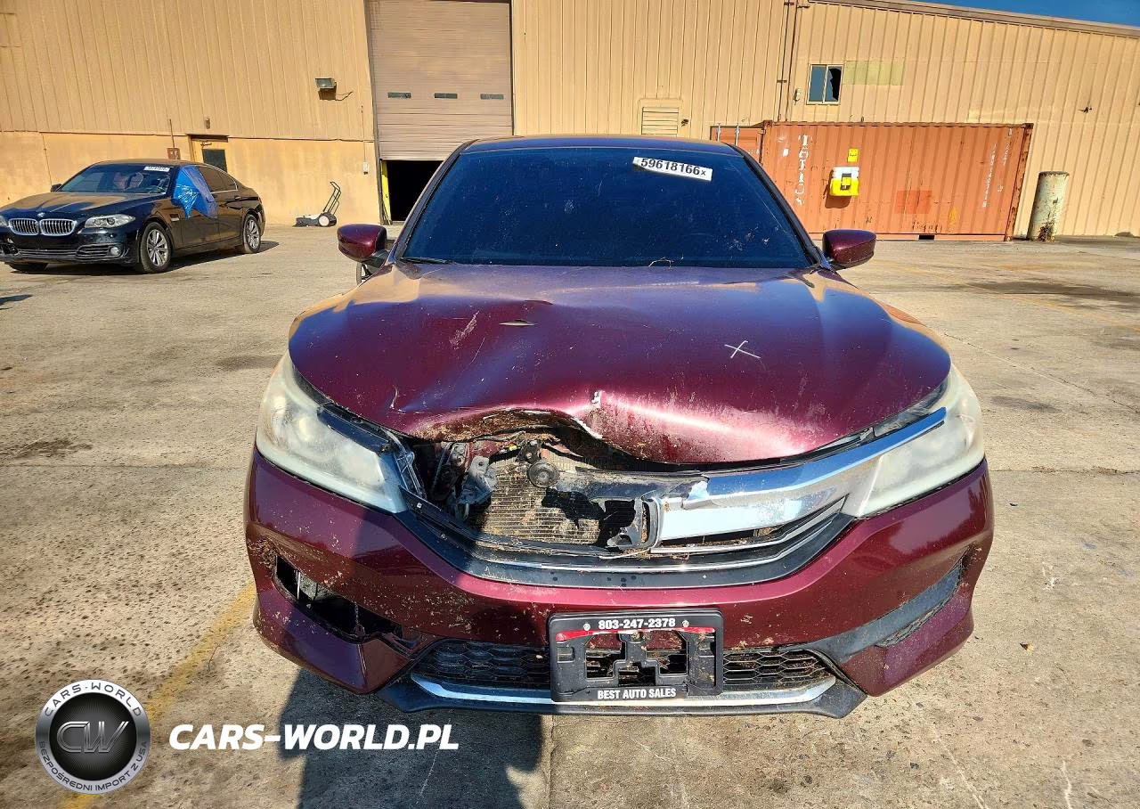 2017 Honda Accord Lx VIN:1HGCR2F39HA081331 - 5
