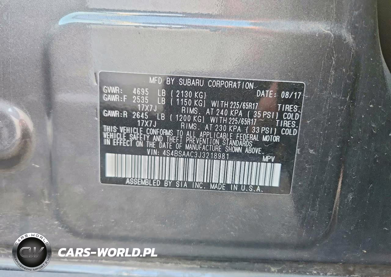 2018 Subaru Outback VIN:4S4BSAAC3J3218981 - 12
