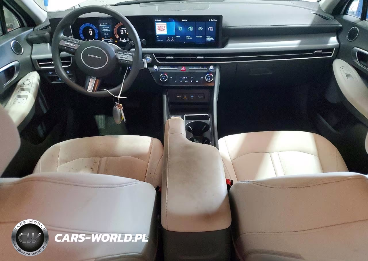 2025 Hyundai Sonata Sel VIN:KMHL64JA1SA489382 - 8