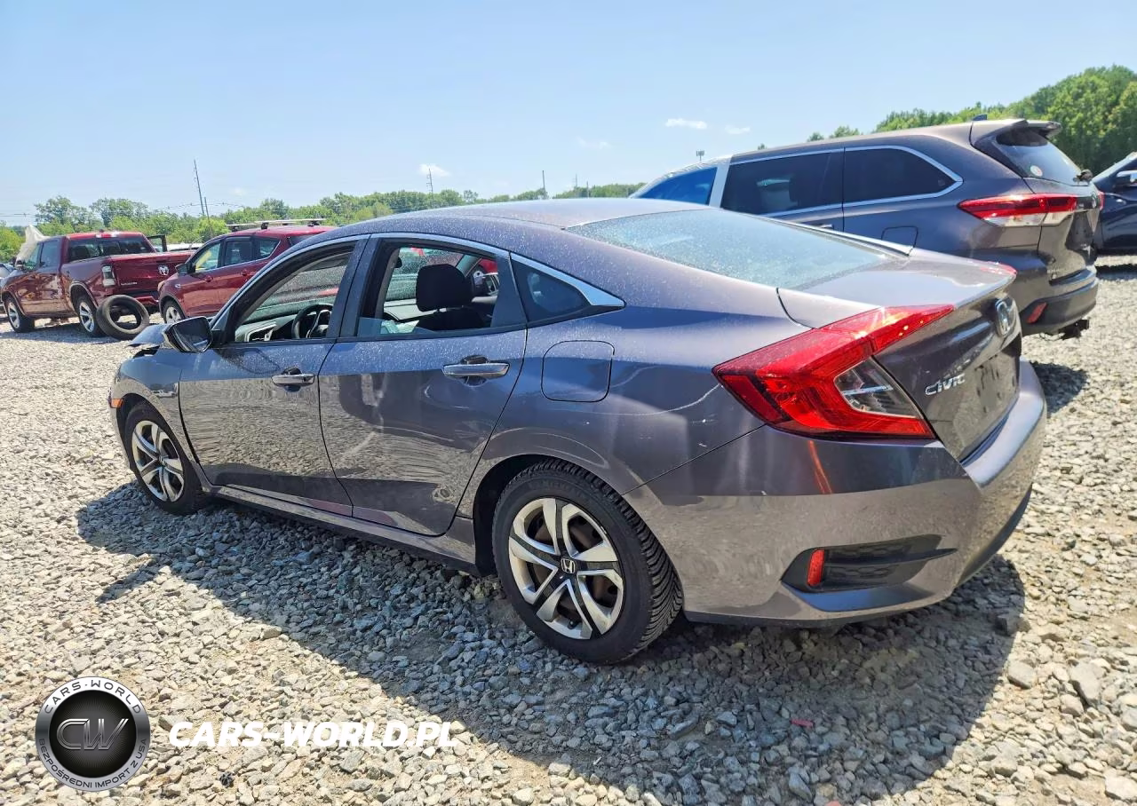 2016 Honda Civic Lx VIN:19XFC2F50GE206419 - 2