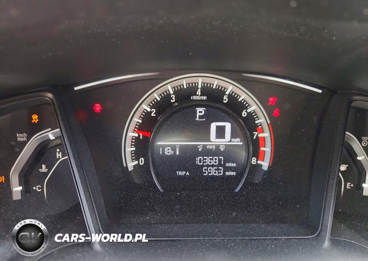 2016 Honda Civic Lx VIN:19XFC2F50GE206419 - 9