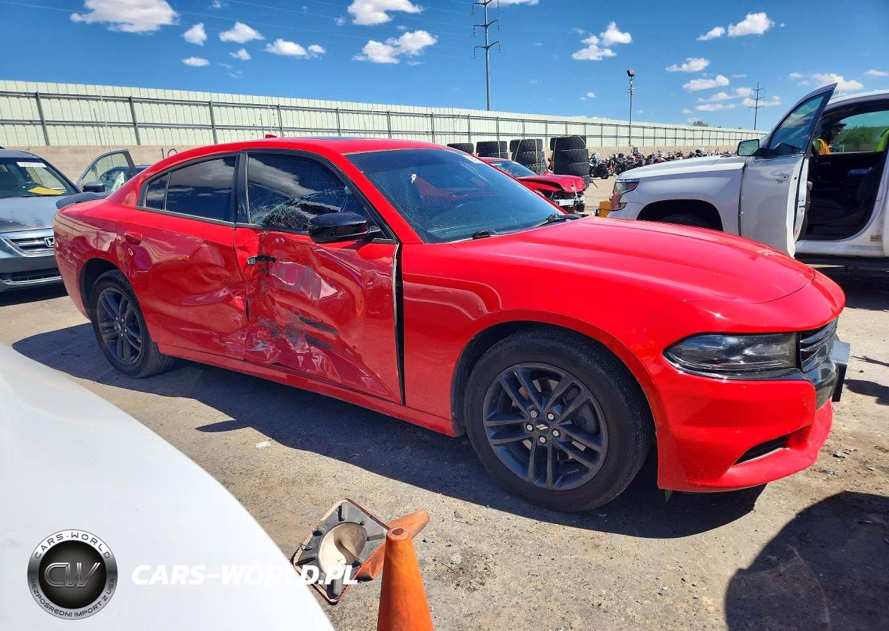 2019 Dodge Charger Sxt VIN:2C3CDXJG9KH728800 - 4