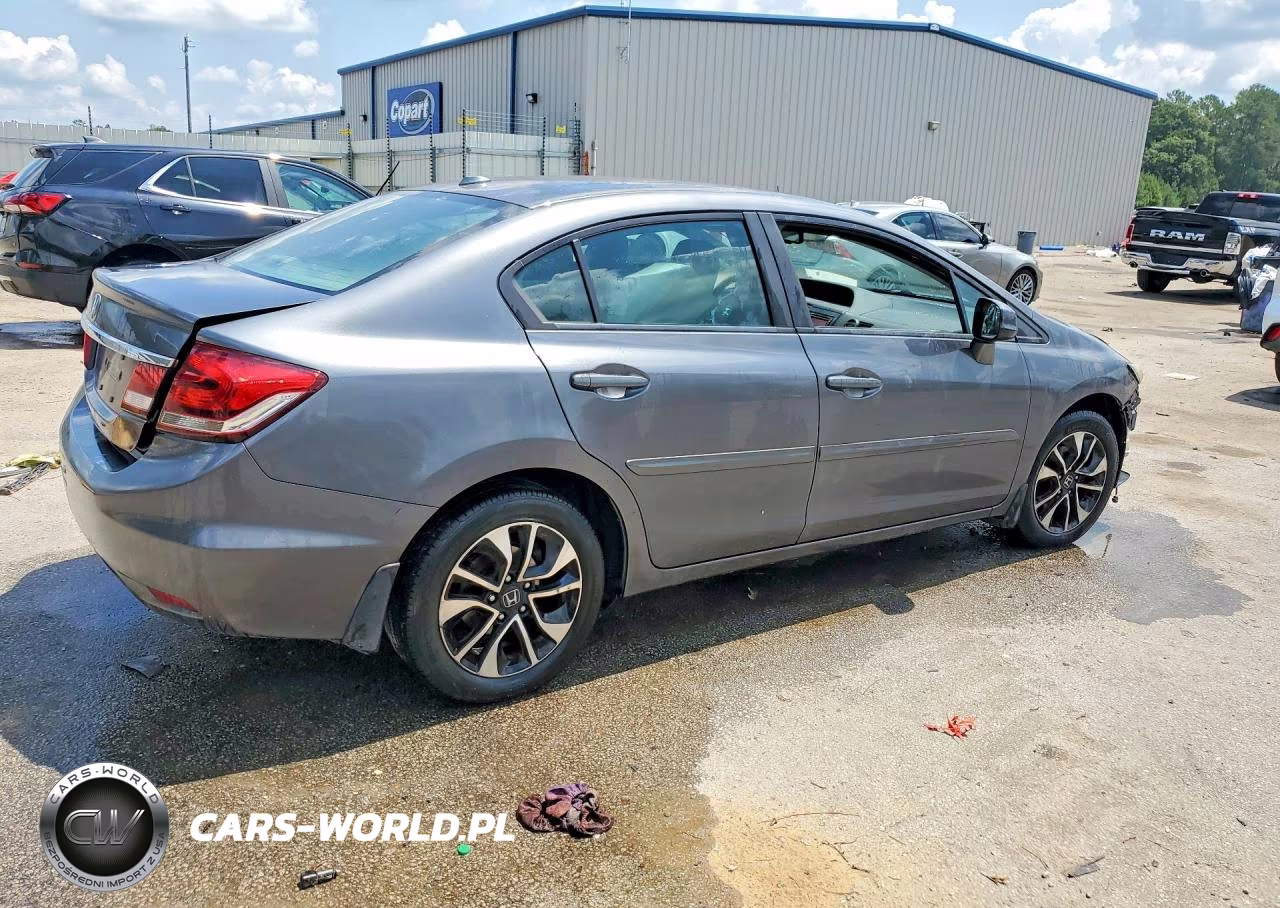 2013 Honda Civic Exl VIN:19XFB2F91DE234876 - 3