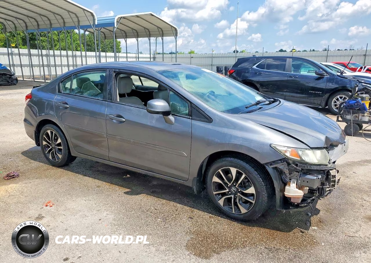 2013 Honda Civic Exl VIN:19XFB2F91DE234876 - 4