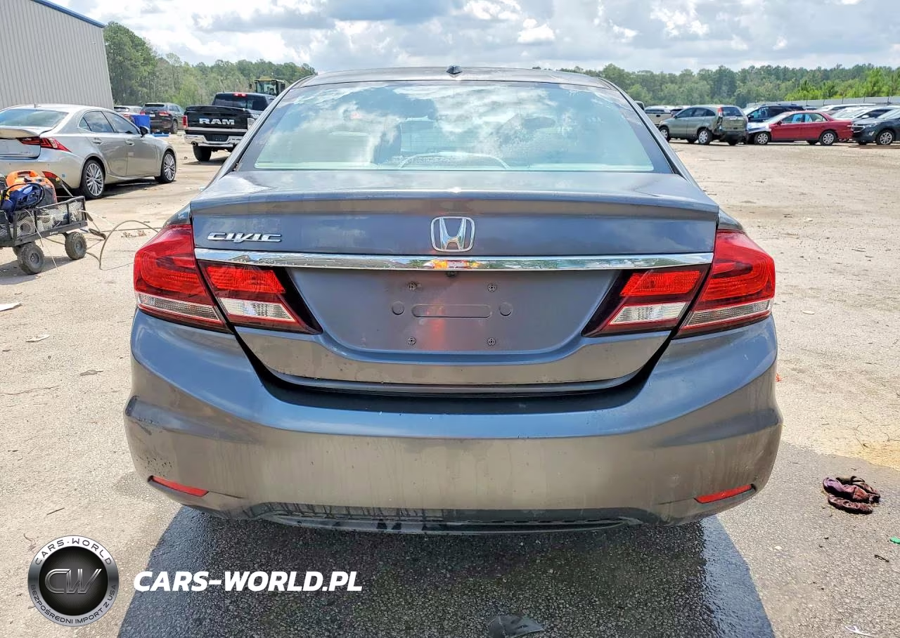2013 Honda Civic Exl VIN:19XFB2F91DE234876 - 6