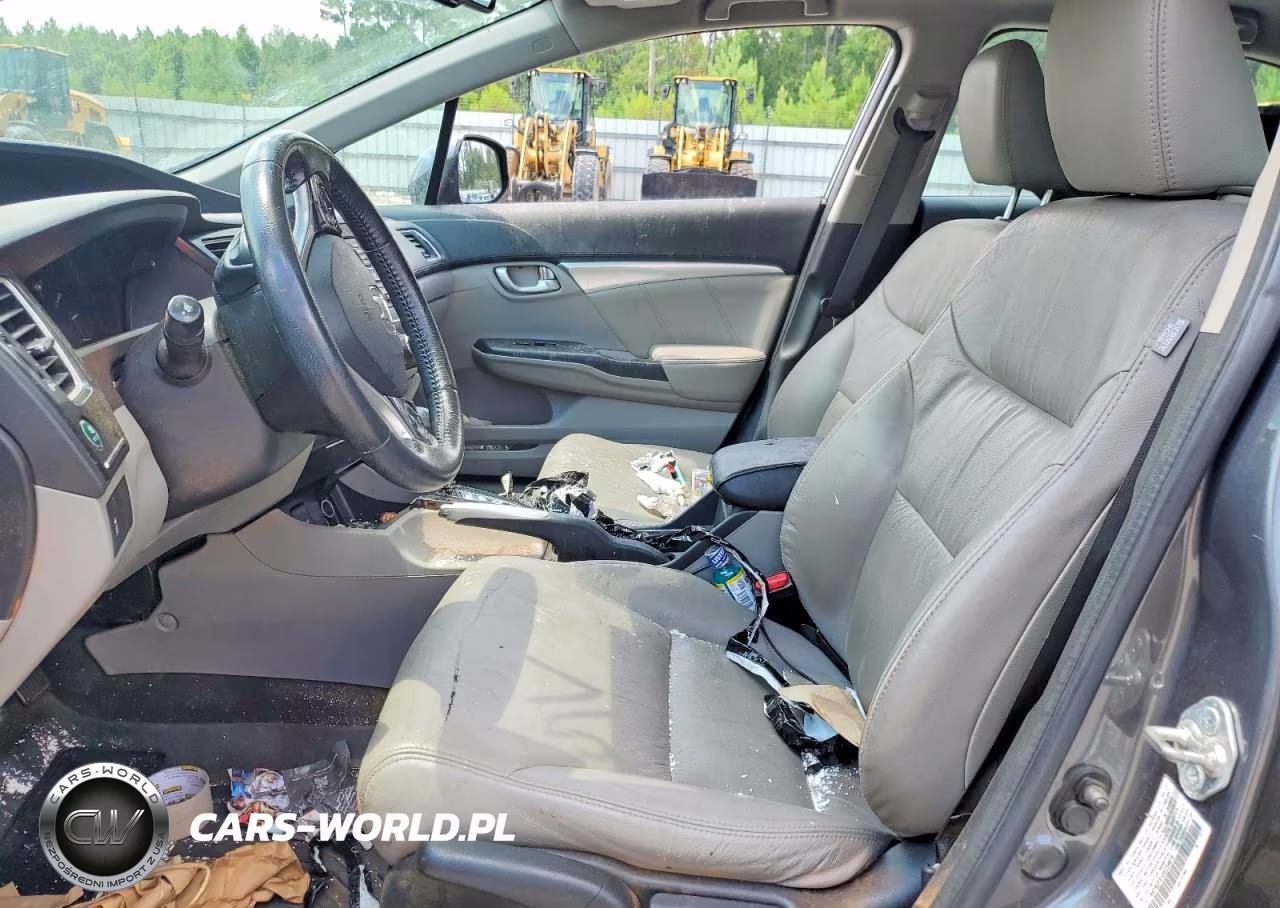 2013 Honda Civic Exl VIN:19XFB2F91DE234876 - 7
