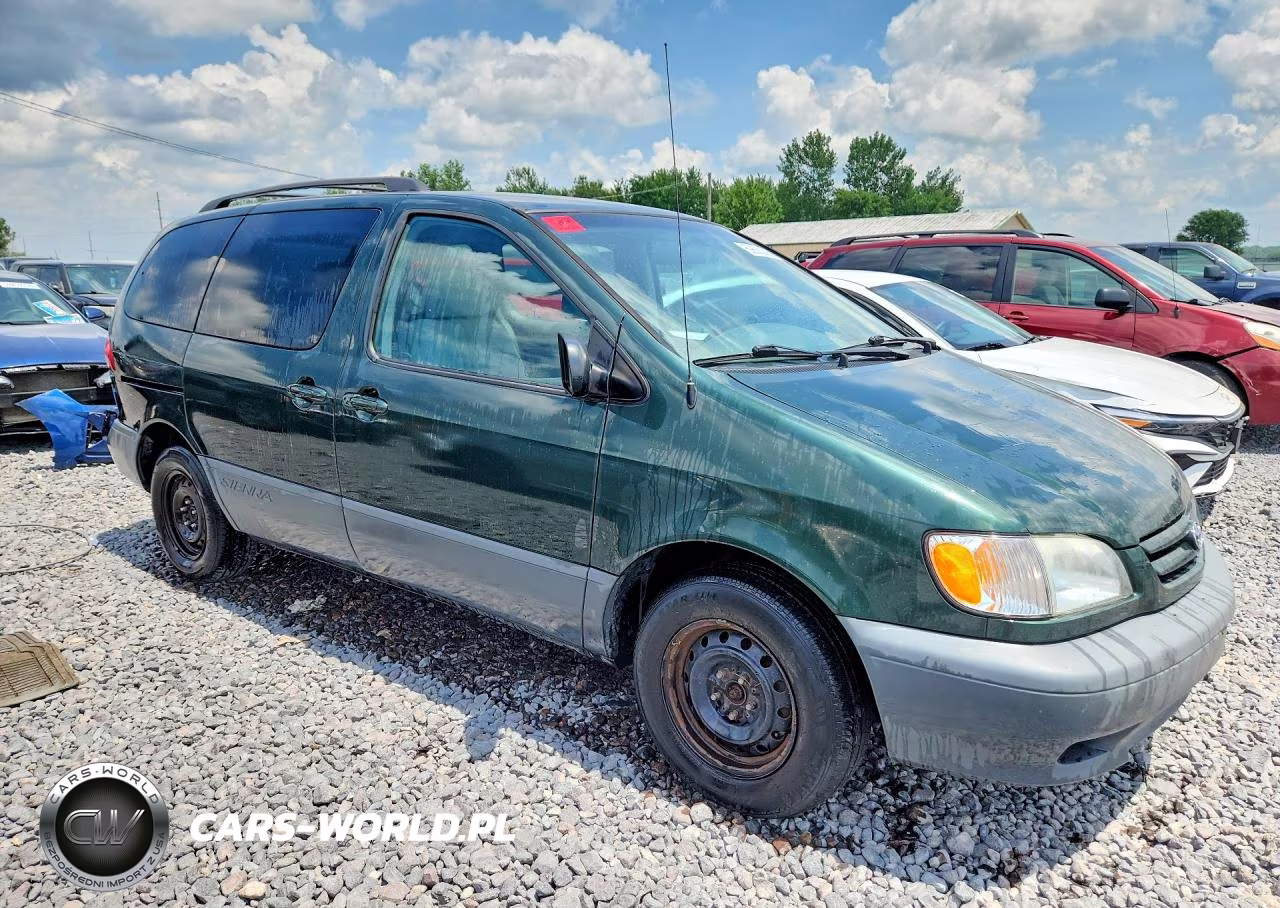 2002 Toyota Sienna Le VIN:4T3ZF13C02U472621 - 4
