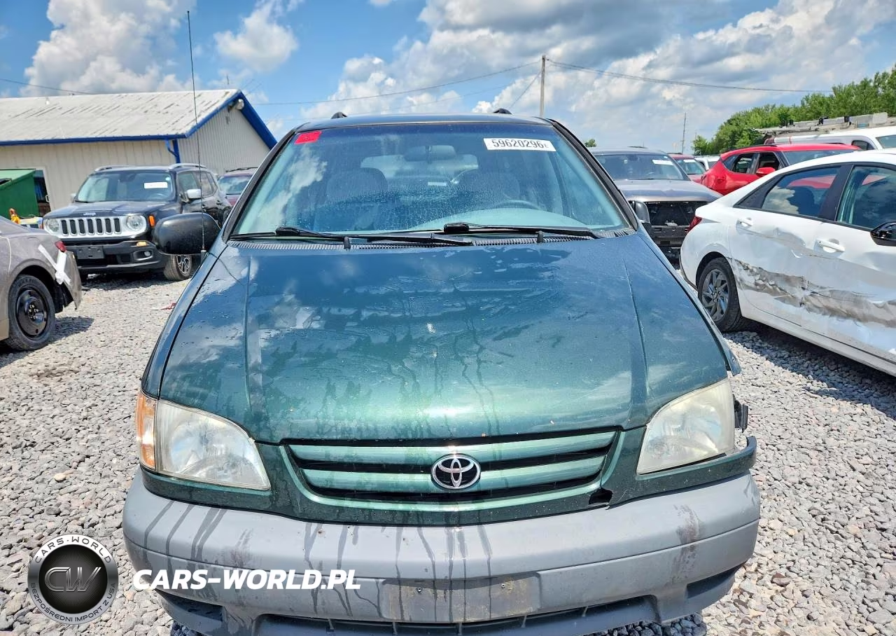 2002 Toyota Sienna Le VIN:4T3ZF13C02U472621 - 5
