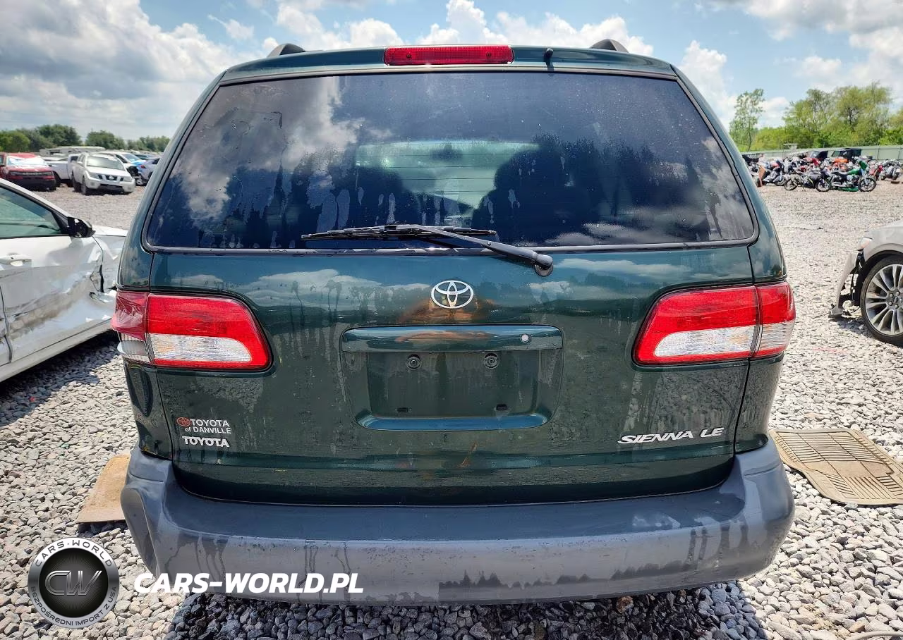 2002 Toyota Sienna Le VIN:4T3ZF13C02U472621 - 6