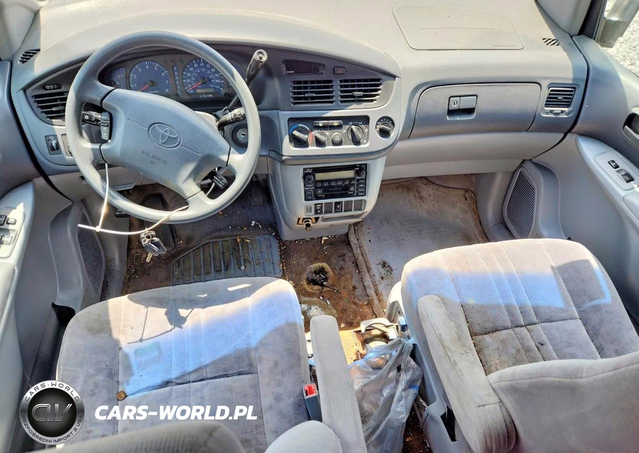 2002 Toyota Sienna Le VIN:4T3ZF13C02U472621 - 8