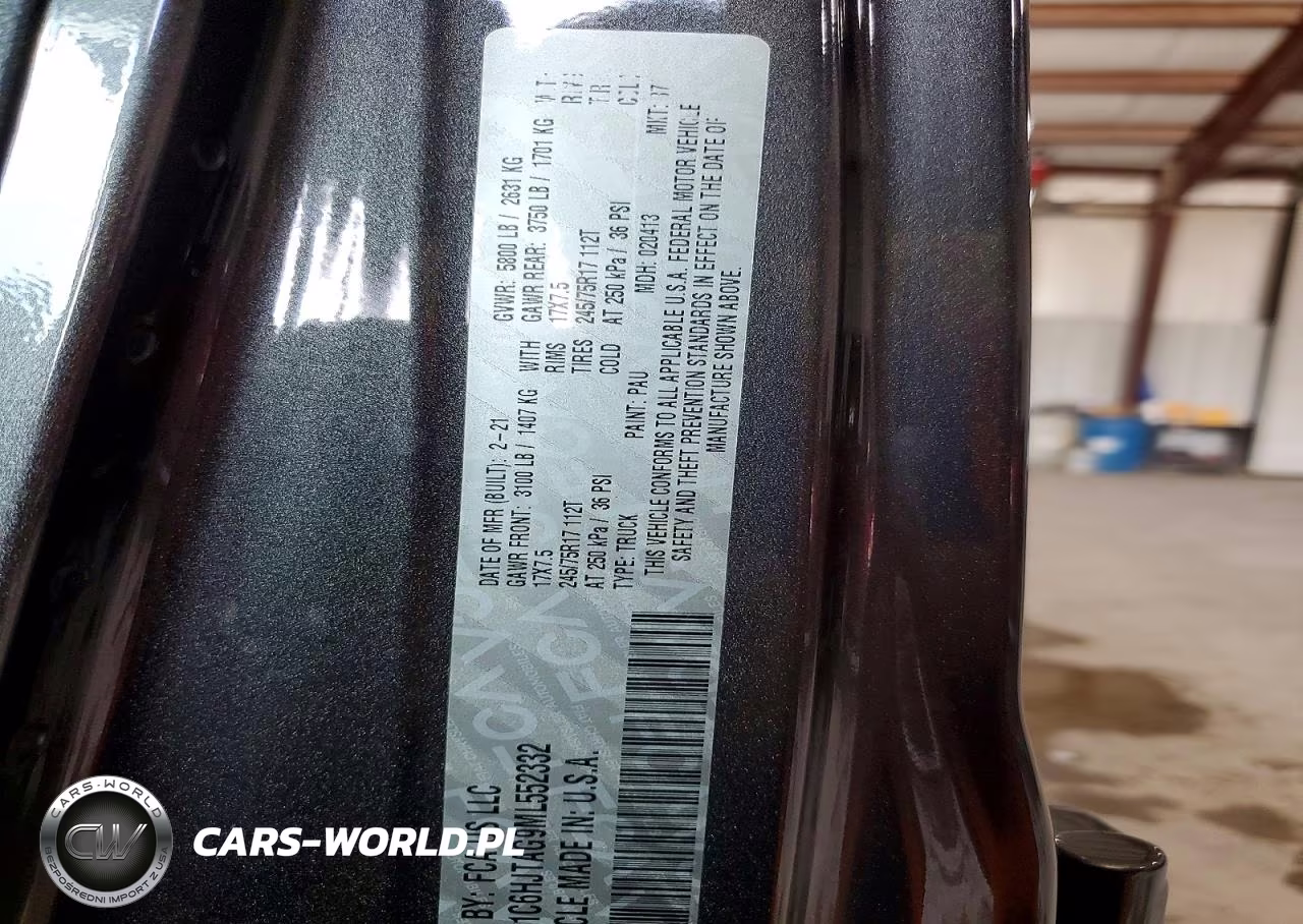 2021 Jeep Gladiator Sport VIN:1C6HJTAG9ML552332 - 13