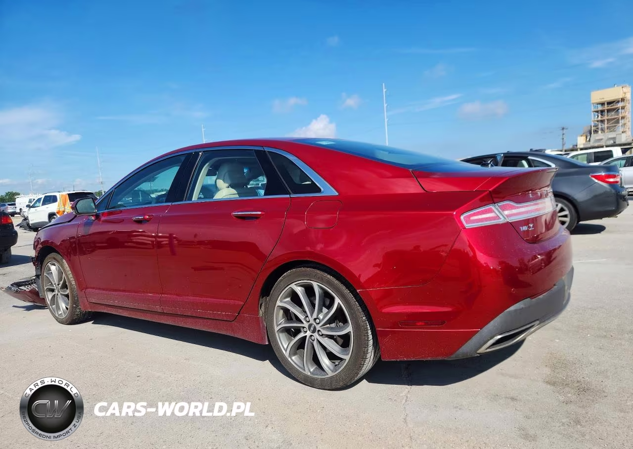 2019 Lincoln Mkz Reserve I VIN:3LN6L5LU2KR607416 - 2