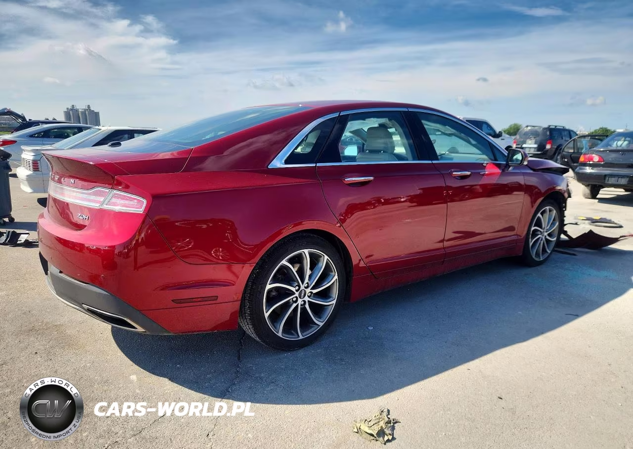 2019 Lincoln Mkz Reserve I VIN:3LN6L5LU2KR607416 - 3