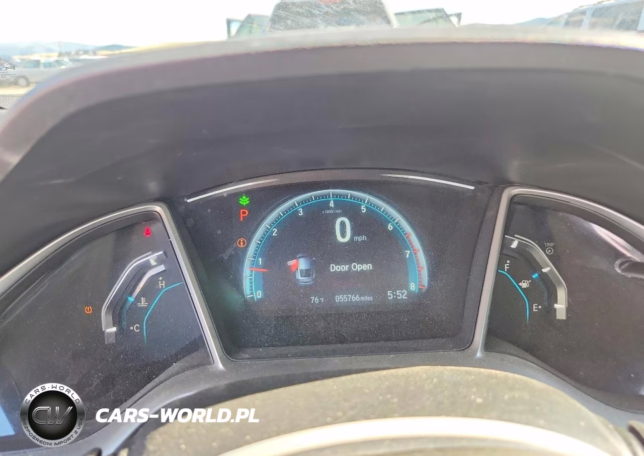 2018 Honda Civic Ex VIN:2HGFC3B35JH350233 - 9