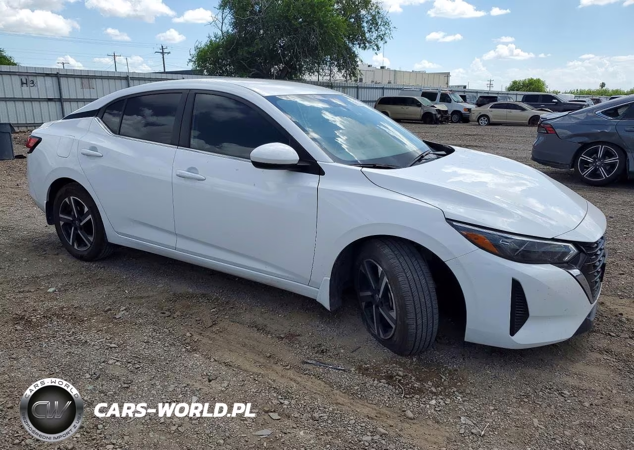 2025 Nissan Sentra Sv VIN:3N1AB8CVXSY412555 - 4
