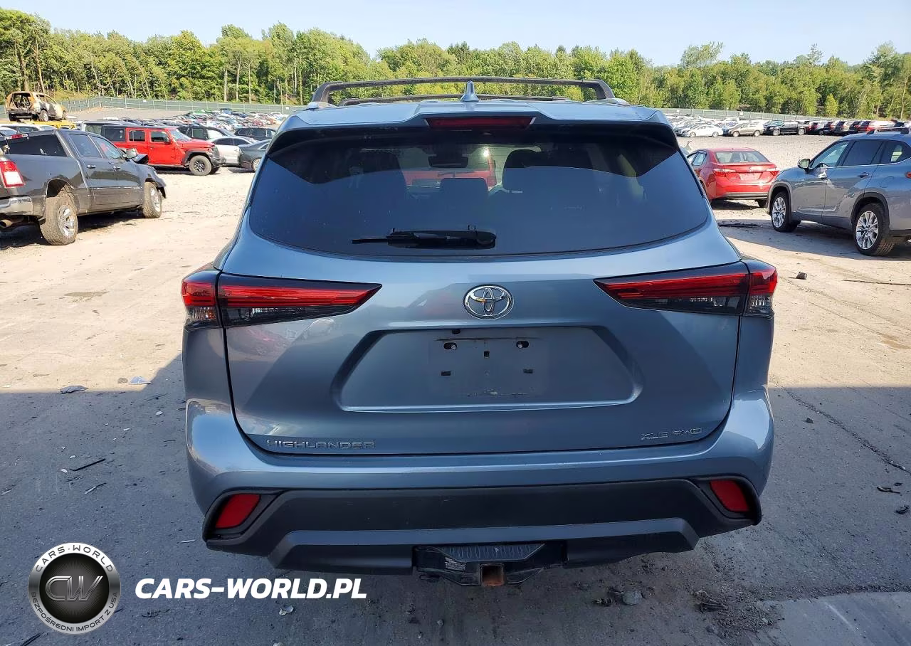 2022 Toyota Highlander Xle VIN:5TDGZRBH0NS203826 - 6