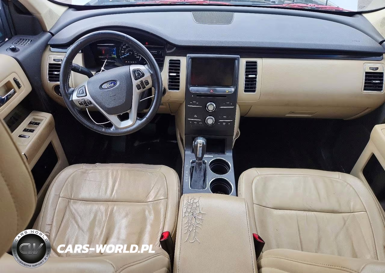 2013 Ford Flex Sel VIN:2FMHK6C85DBD00568 - 8