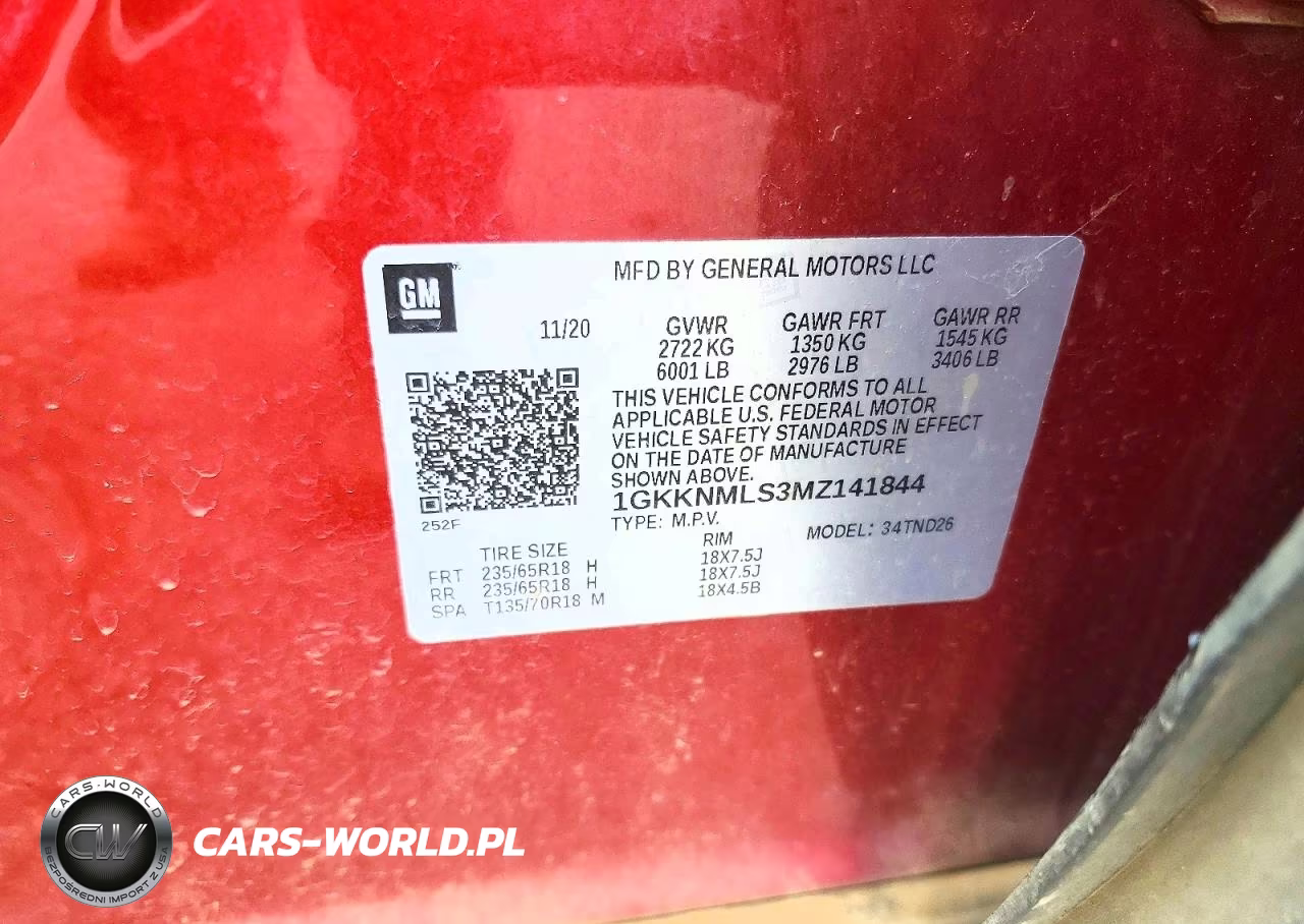 2021 GMC Acadia Slt VIN:1GKKNMLS3MZ141844 - 13