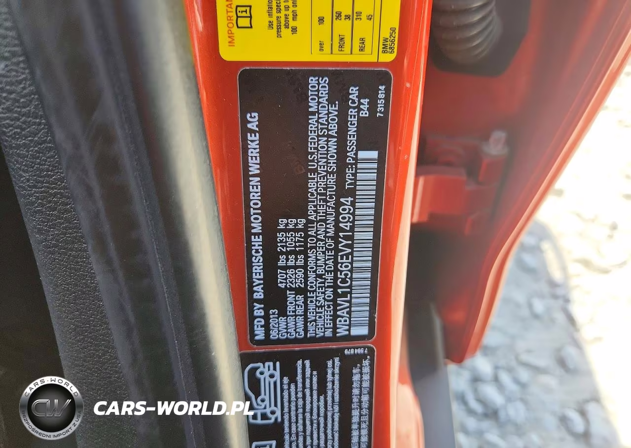 2014 BMW X1 xDrive28I VIN:WBAVL1C56EVY14994 - 13