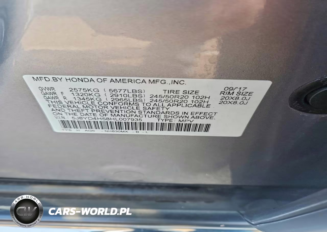 2017 Acura Mdx Technology VIN:5J8YD4H58HL007935 - 13