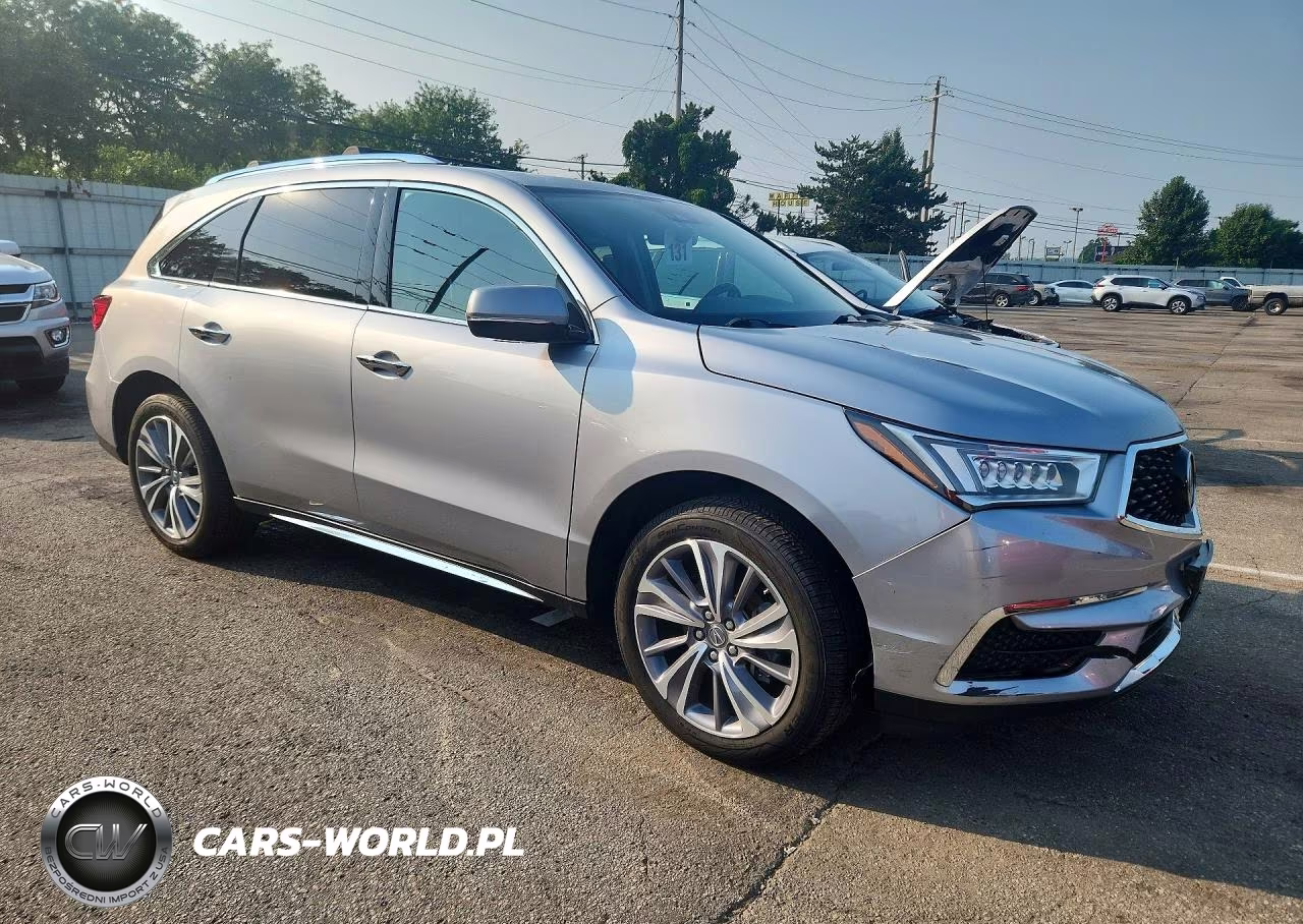 2017 Acura Mdx Technology VIN:5J8YD4H58HL007935 - 4