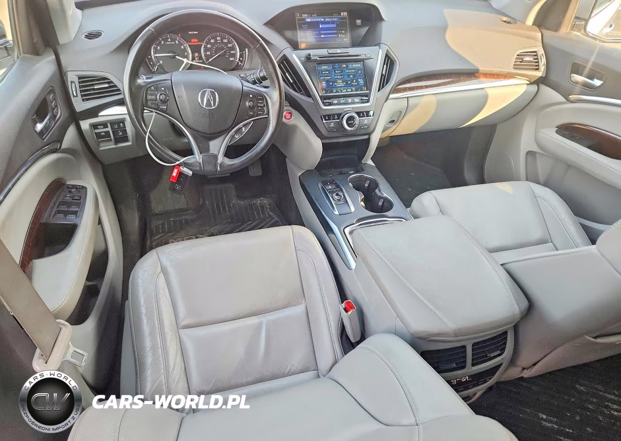 2017 Acura Mdx Technology VIN:5J8YD4H58HL007935 - 8