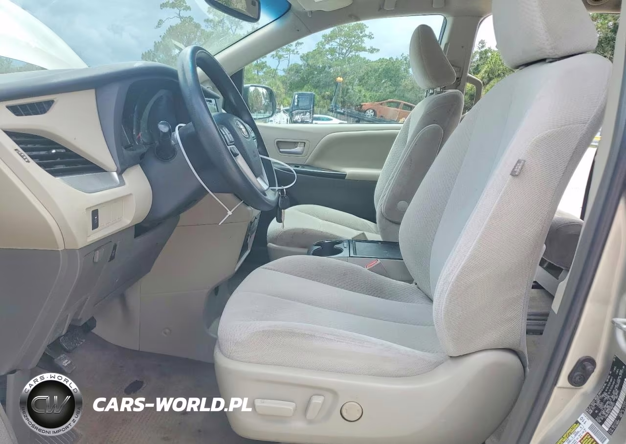 2015 Toyota Sienna Le VIN:5TDKK3DC2FS624624 - 7