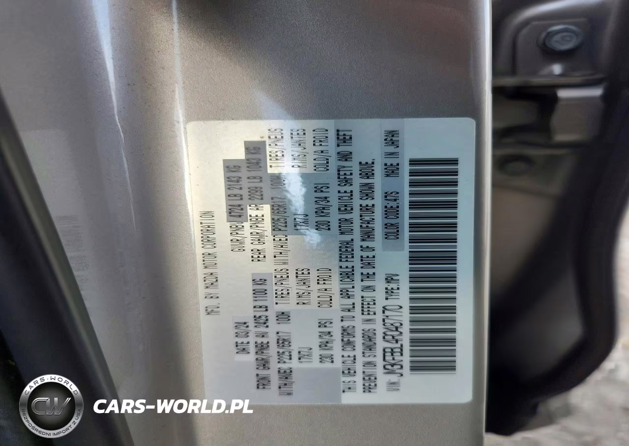 2024 Mazda Cx-5 Select VIN:JM3KFBBL4R0487170 - 13